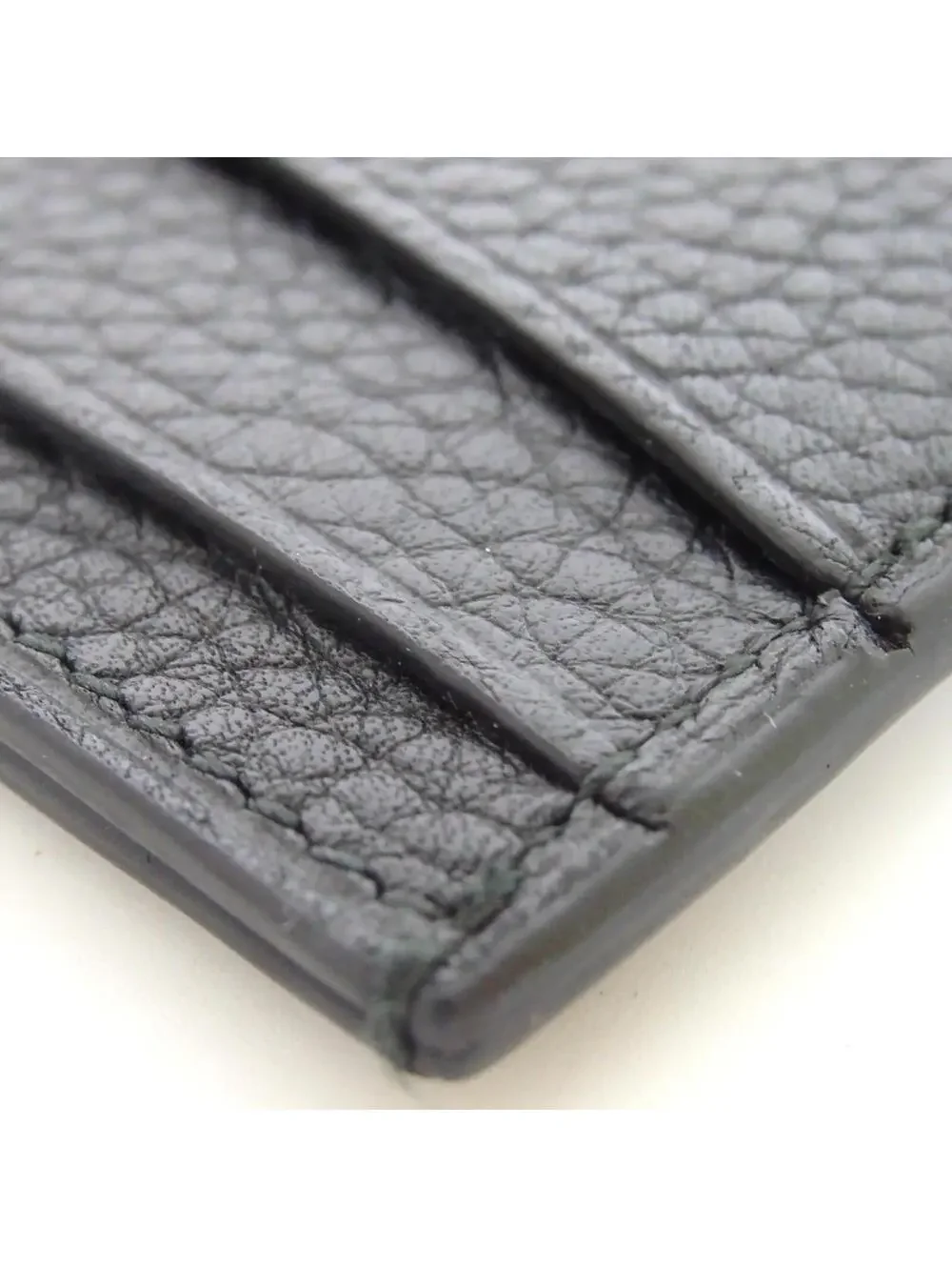 Authentic Dunhill card case leather[Used]